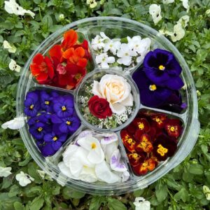 Fresh Edible Flowers for theQueens Platinum Jubilee