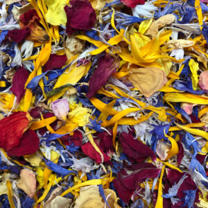 Dried Edible Flowers For Cakes Mix